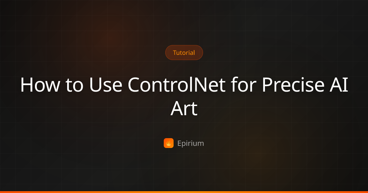 How to Use ControlNet for Precise AI Art